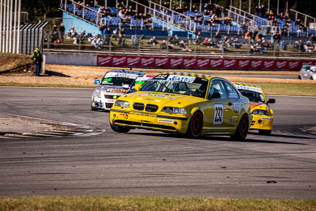 Gode kampe sikrede underholdningen på Jyllandsringen.
(Foto: Grippo)